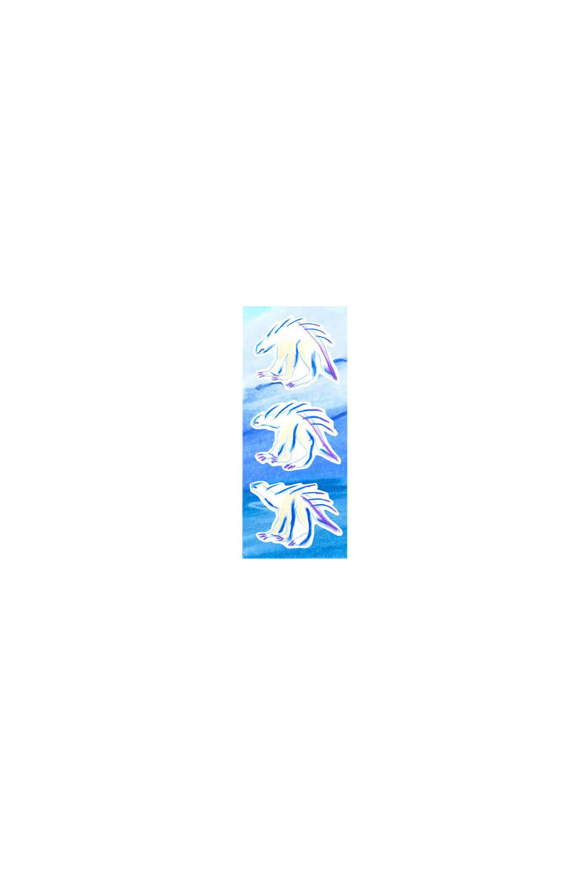 [sticker] Bent Thorny Animal
